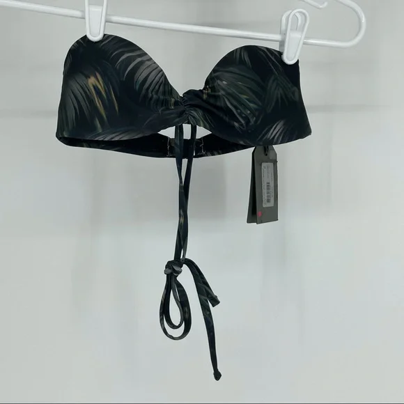 ALL SAINTS NWT SOFIA NELUWA BIKINI TOP STRAPLESS HALTER TOP SWIM - Picture 4 of 12